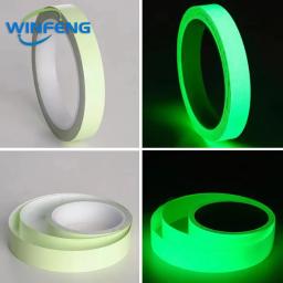 1/2/5Pcs Luminosa Fita Fluorescente Noite Auto-adesivo Brilho No Escuro Adesivo Segurança Decoração Casa Escadas Fitas de Aviso - Image 4