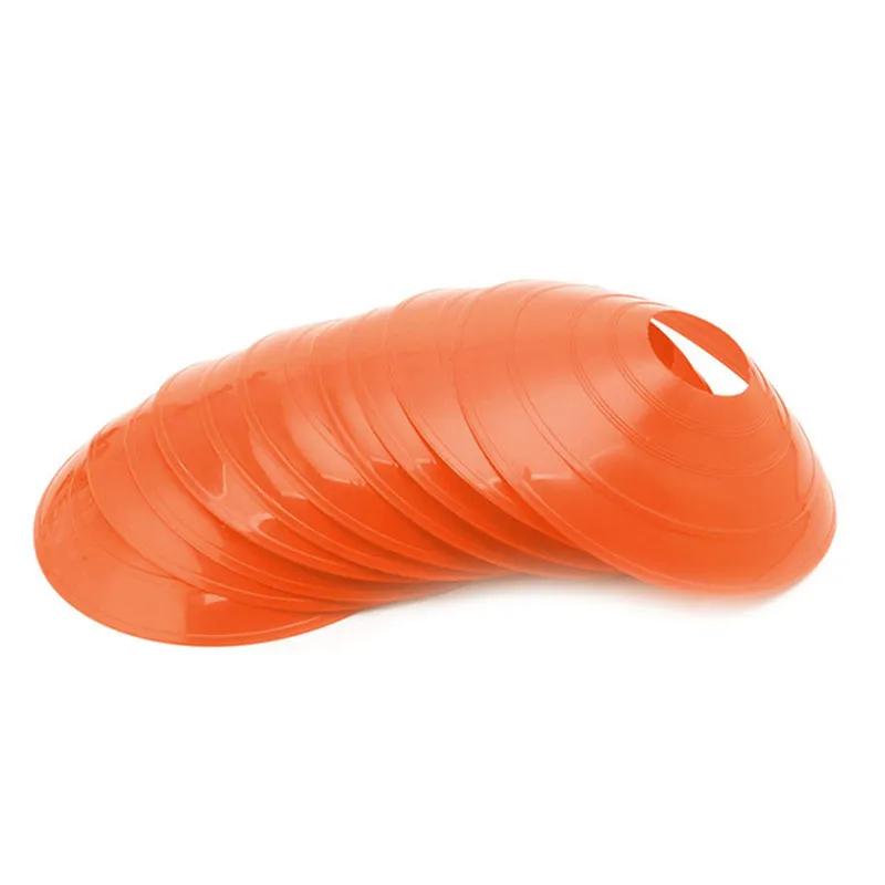 1 pçs conjunto de cone disco agilidade disco de treinamento futebol pires cones marcador discos multi esporte formação espaço cones treinamento acessórios - Image 1