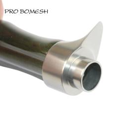 Pro bomesh 1 pçs 36g 38g carretel de madeira assento curto longo metal capa molinete molinete assento diy haste edifício acessório - Image 6
