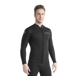 Ternos de neoprene de manga longa para homens e mulheres, jaqueta wetsuit, camiseta para surf e canoagem, roupas de paddle, 3mm, top - Image 5