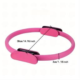 Yoga círculo para mulheres e meninas, acessórios de fitness, para exercício em casa, resistência, treino, ginásio - Image 2
