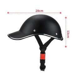 Universal bicicleta elétrica segurança capacete com alça ajustável, boné, ciclismo acessórios, adultos - Image 3