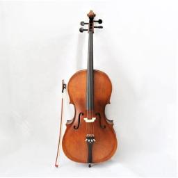 Chinês boa qualidade cordas violoncelo instrumentos para venda violoncelo madeira maciça - Image 2