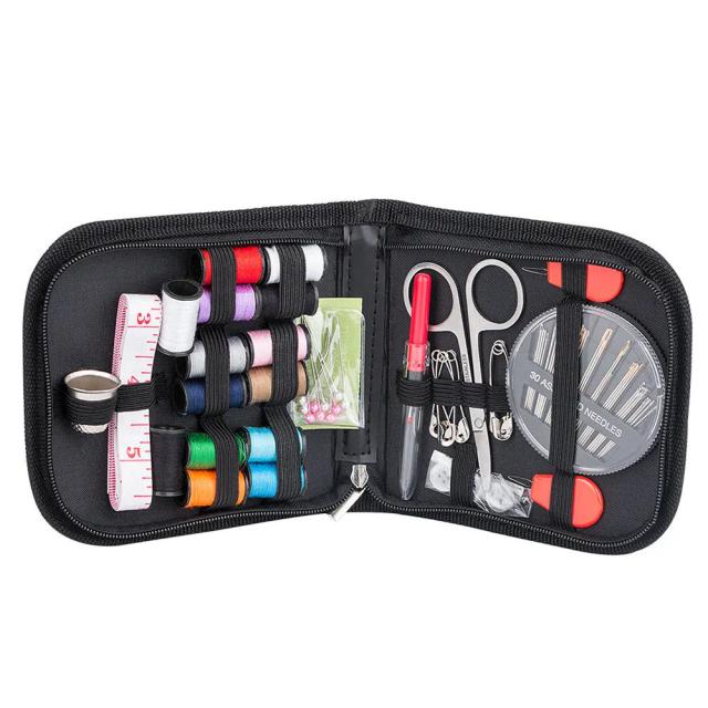 Kit Completo de Ferramentas para Crochê: 56 Peças com Agulhas, Ganchos, Tesoura e Estojo para Artesanato