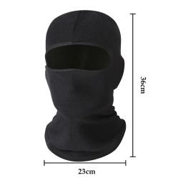 1 pçs lycra motocicleta máscara facial completa das mulheres dos homens wargame ciclismo esqui snowboard vento boné inverno quente pescoço preto bicicleta esportes ao ar livre - Image 5