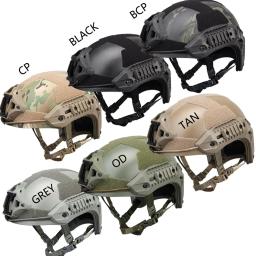 Capacete tático de alta qualidade, proteção para paintball, airsoft, caça, equipamento para capacete - Image 6