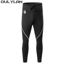 Oulylan-Calças de mergulho masculino e feminino, calças de neoprene, natação quente e fria, surf e vela 1,5mm - Image 2