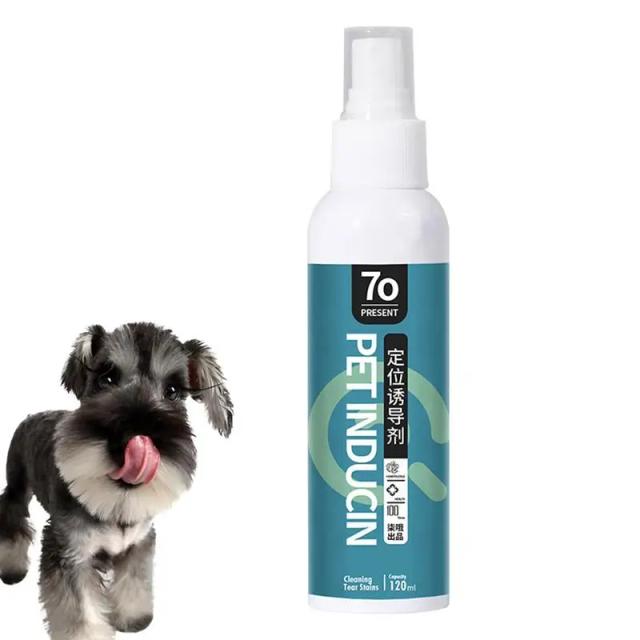 Spray Potty Indutor de Defecação para Cães, Treinamento de Habilidades, 120ml