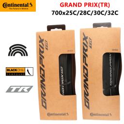 Continental grand prix tr pneus de bicicleta de estrada anti punctura pneu sem câmara de ar 700x2 5c/28c/30c/32c preto chili pneus de bicicleta de estrada - Image 1
