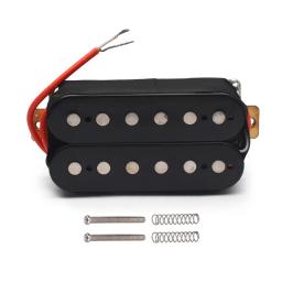 Humbucker 6 cordas captador de guitarra elétrica bobina dupla humbucker guitarra elétrica captador ponte ou pescoço captador preto - Image 3