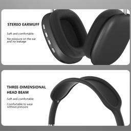 Fones de ouvido sem fio Air Pro Max Bluetooth, auscultadores com cancelamento de ruído, headset esportivo, slot para cartão TF - Image 2