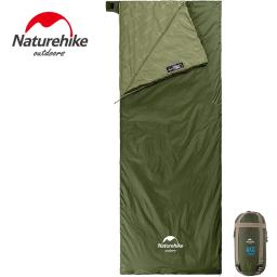 sacos de dormir saco de dormir ultralight saco de dormir naturehike lw180 ultraleve algodão saco de dormir primavera verão saco de dormir caminhadas ao ar livre acampamento saco de dormir - Image 1