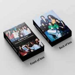 55 pçs/set kpop novo álbum jeans photocards coleção lomo cartões de alta qualidade impressão cartões fotográficos fã presente - Image 4