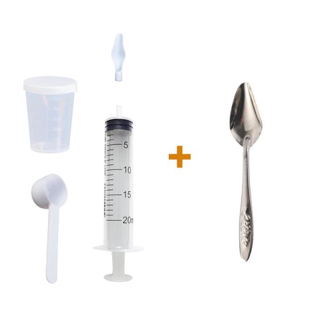 Colher de Alimentação de Pássaros para Filhotes, Spoons para Água e Medicamentos de Papagaio, Utensílio de Comida Líquida para Pequenos Animais