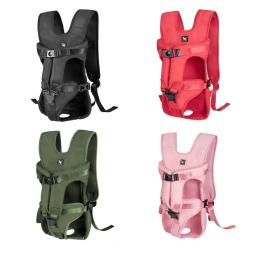 Bolsa transporte para cães estimação ar livre para cães pequenos e médios mochila ajustável - Image 1
