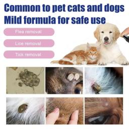 Anti Flea Drops for Pet, Inseto, Pulga, Piolhos, Inseto, Seguro para Casa e Gatos, Cães Prevenir Carrapatos, 100ml - Image 2