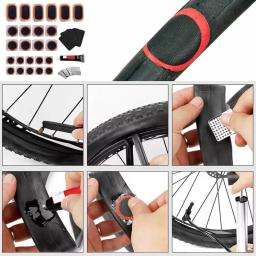 Kit de reparo de pneus de bicicleta sem cola, adesivo, reparo rápido, secagem, proteção de pneus, perfuração do tubo, acessórios de reparo - Image 2
