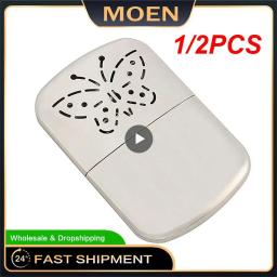 Portátil Bolso Mão Aquecedor, Reutilizável Aquecedor De Combustível, Padrão Ultraleve para Caça Ao Ar Livre e Camping, 1 2Pcs - Image 1