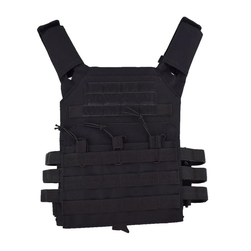 Universal CS Tactical Caça Vest, Kit Fivela, Molle Sistema, Cummerbund Elastic, liberação rápida, Colarinho Remoção, 3 cores - Image 1