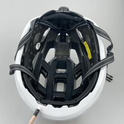 Capacete de ciclismo ajustável para homens e mulheres, chapéu seguro esportivo espesso, integralmente moldado, MTB Road Bike, bicicleta de estrada, L 58-62cm - Image 5