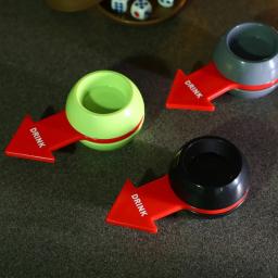 Vidro rotativo Cup Board Game, Spinner tiro, Seta, Cerveja, Vinho, Beber, Vidro, Kit Cup, Tabela, Entretenimento em casa - Image 4