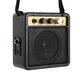 TOP Amplificador Mini Guitarra com Back Clip Speaker, Guitarra Acessórios para Parte Elétrica Acústica - Image 2