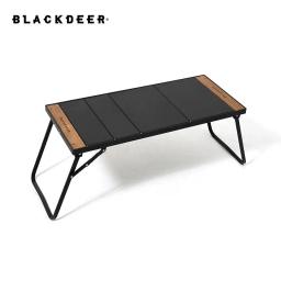 Blackdeer-Camping IGT Table Mesa dobrável de liga de alumínio Multifuncional Portable BBQ Grill Mesa de madeira para piquenique ao ar livre e pesca - Image 1
