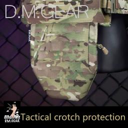 DMGear Tactical Colete Plissado para Homens, Equipamento de Proteção Virilha, Airsoft War, Molle Body Armor Bag Equipment - Image 1