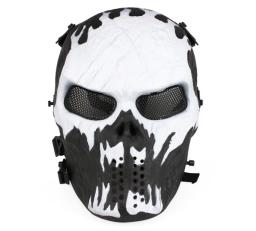 Máscara do crânio para airsoft e paintball, acessórios esportivos para jogos cs, malha olho escudo, capitão legião wildfire - Image 5