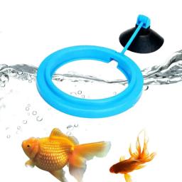 Anel alimentador de peixe flutuante automático e sem poluição, Dispensador de alimentos para aquário, Anel de alimentação para planta flutuante - Image 1
