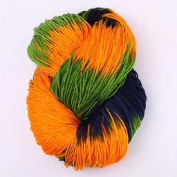 Fio de tricô colorido para artesanato DIY, fio de crochê feito à mão, fibra acrílica macia, anti-pilling, tingida, misturada, bebê, inverno, 50g - Image 6