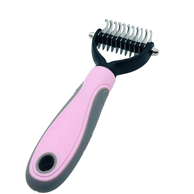 Escova profissional da remoção do cabelo do animal de estimação, pente do cão, pente do gato, dispositivo da beleza, cão - Image 1