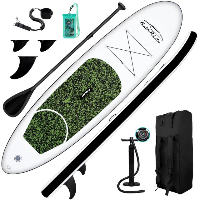 Prancha Inflável Stand Up Paddle de 11 pés à Prova d'Água com Frete Grátis