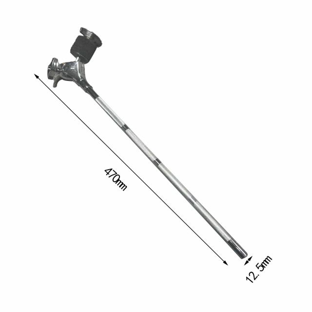 Braçadeira Ajustável de Metal para Tambor com Suporte de Percussão e Montagem Flexível