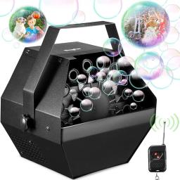 Máquina da bolha com controlo a distância, 60w, para o disco, dj, bar, festa de casamento, efeito da fase, novo - Image 1