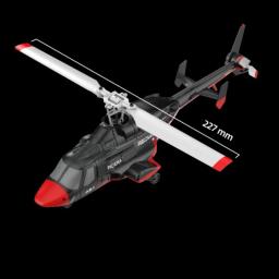 Novo modelo a61 pequeno sino altitude hold 4 canais de controle remoto aeronaves resistente ao acidente simulação de vôo helicóptero rc era - Image 1