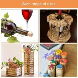 Cortiça De Madeira Para Garrafas De Vinho, Cortiça Para Rolhas De Vinho Natural, Decoração DIY E Hobbies - Image 3