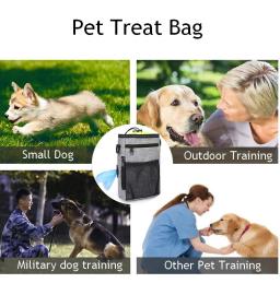 Portátil Pet Treat Bag, suporte de comida, cinto ajustável, bolsa de lixo Lanche, Folding Bowl, Multi-função, treinamento do cão ao ar livre - Image 4