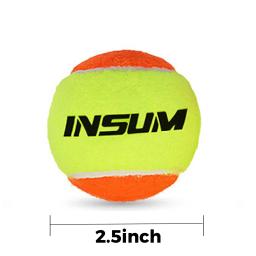 Bola de tênis de praia - aprovada pela ITF, bolas de tênis de baixa pressão de tamanho oficial, leve, bola de tênis de estágio 2 para brincadeiras de torneio - Image 4