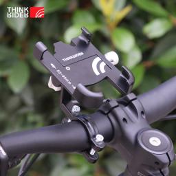 Thinkrider-suporte do telefone móvel para mtb, alumínio, ajustável, antiderrapante, ajustável, para ciclismo - Image 1