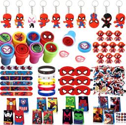 Super-herói Spiderman Birthday Party Favors, tapa Pulseira, Pulseiras Adesivos, Goodie Sacos para Crianças, Pinata Enchimentos Suprimentos - Image 2