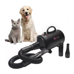 Pet Grooming cabelo secador, Aquecedor de chuveiro gato, 8 velocidades Aquecedor, Cão cabelo secador, 2200W - Image 1
