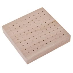 Madeira cerâmica argila base placa, ferramentas de modelagem, acessórios para escultura DIY, argila base placa, quadrado e furos redondos - Image 3
