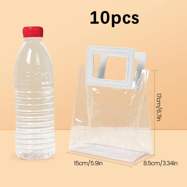 Sacos de Embrulho Transparentes para Presentes - 20 Peças Ideais para Aniversários, Páscoa e Dia das Mães
