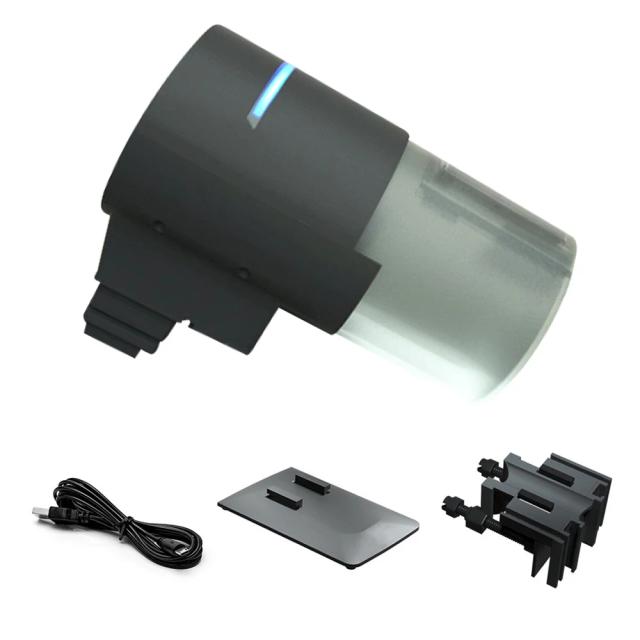 Alimentador Automático de Peixes ILONDA com Conexão Wi-Fi, Controle Remoto e Temporizador, Alimentado por USB