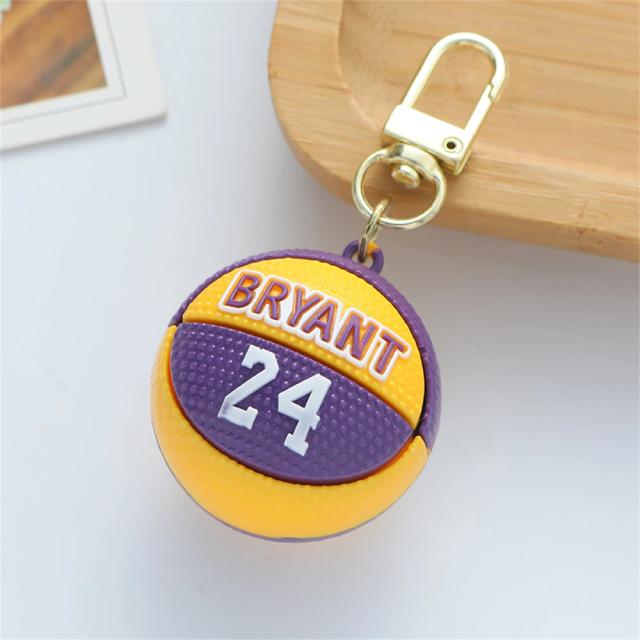 Chaveiro Mini Basketball Pendant: Acessório Estiloso para Homens e Mulheres, Ideal para Bolsas e Carros, Perfeito para Fãs de Basquete