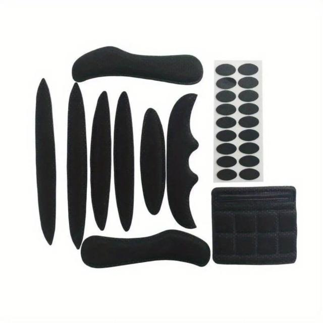 Kit de Acolchoamento Universal para Capacete de Bicicleta e Motocicleta - Conforto e Higiene Superior