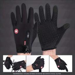 Luvas de ciclismo ao ar livre, bicicletas para calor e antiderrapantes no outono e inverno - Image 3