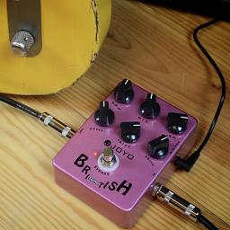 Pedal de guitarra elétrica efeitos overdrive pedal efeitos de som britânico pedal amplificador simulação acessórios de guitarra - Image 3
