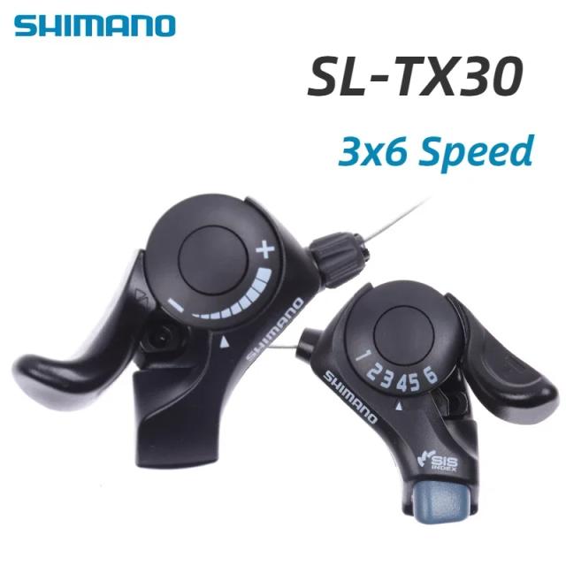 Shimano Tourney SL-TX30 Alavanca Câmbio MTB 3x7 Velocidades